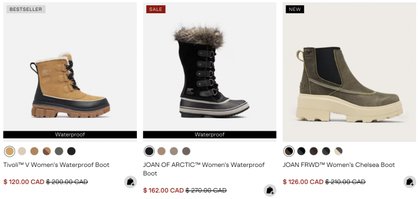 Sorel Canada Sale: Save up to 40% off Select Styles