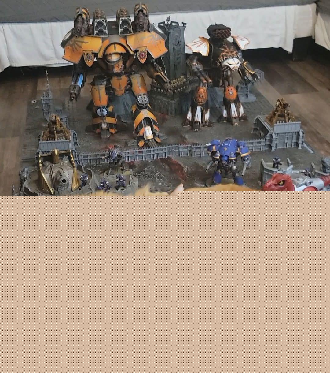Warhammer 40,000 - Gork & Mork enter battlefield | /r/grimdank