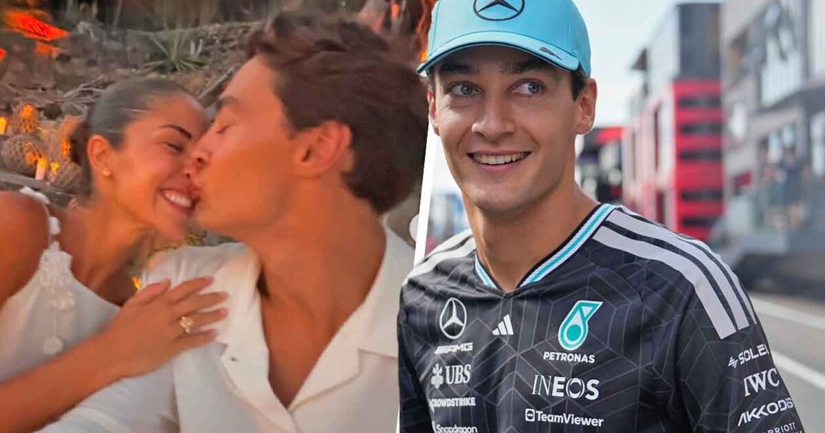 Verliebt, verlobt, ... - Formel 1: George Russell schwebt auf Wolke sieben