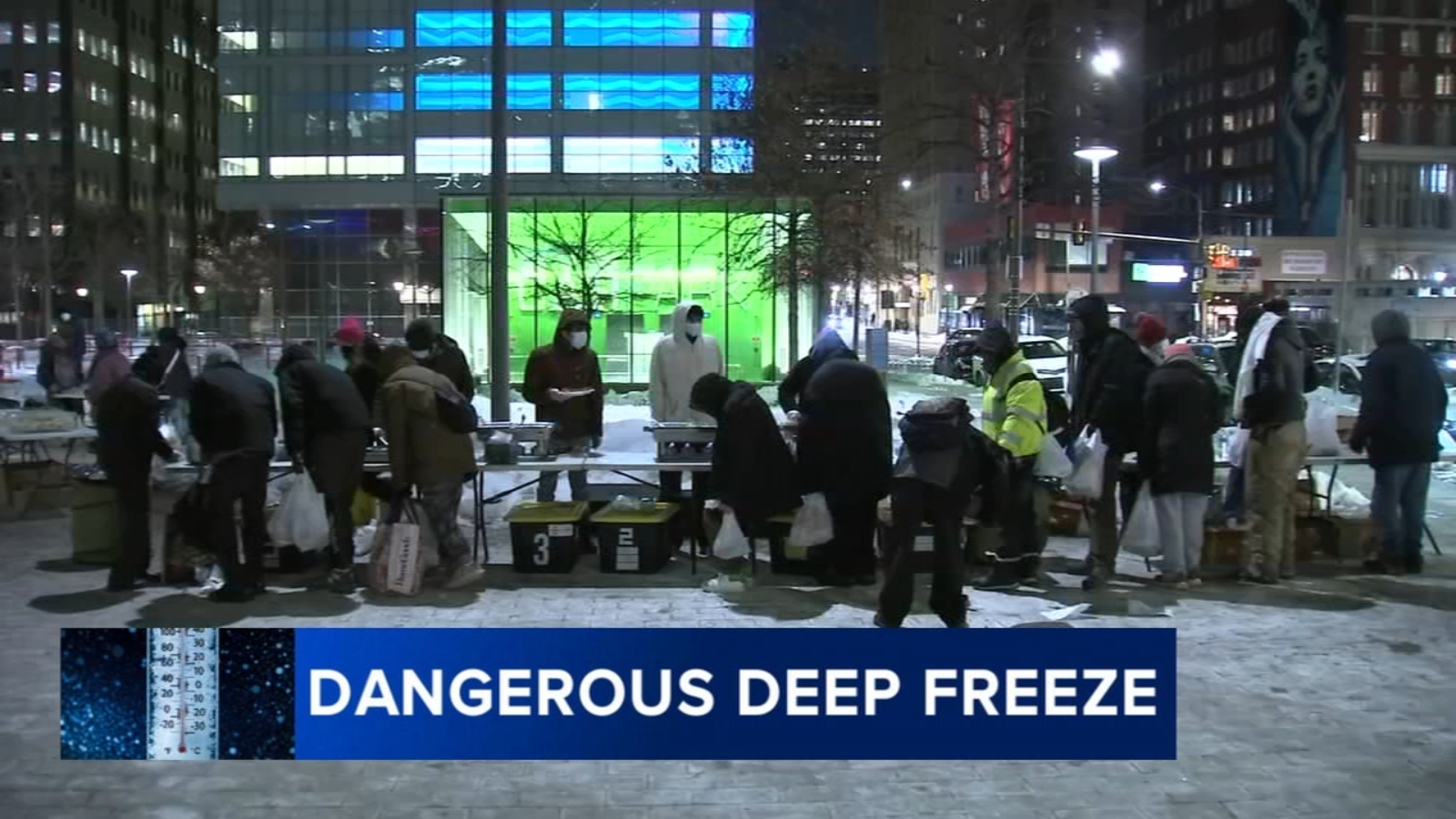 Deep freeze strains Philadelphia's unhoused as volunteers offer warmth, food, and support