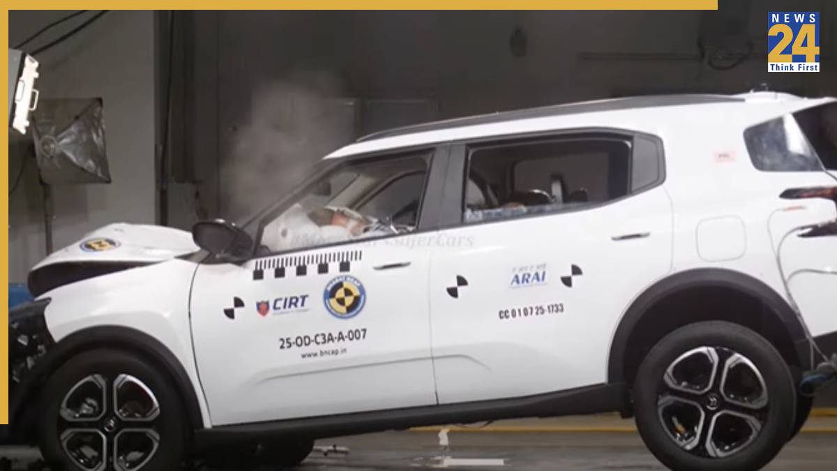 Citroen C3 Aircross Scores 5-Star Bharat NCAP Safety Rating – Full Crash Test Results Revealed!