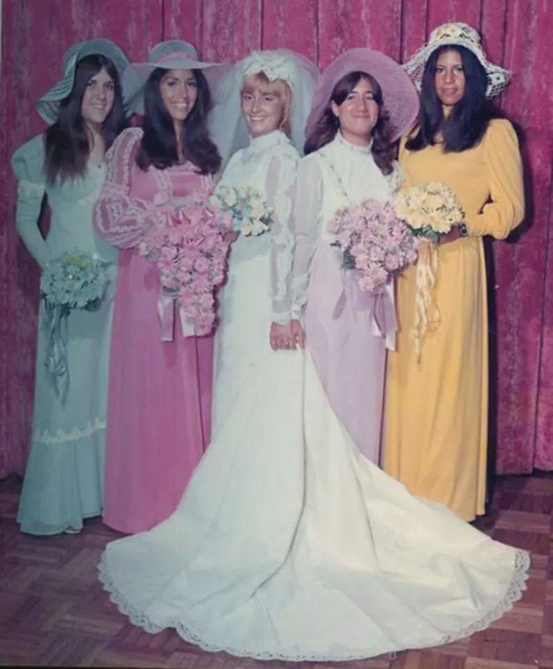 History / Nostalgia - A 1970s wedding photo