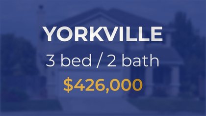 Three-bedroom home sells in Yorkville for $426,000