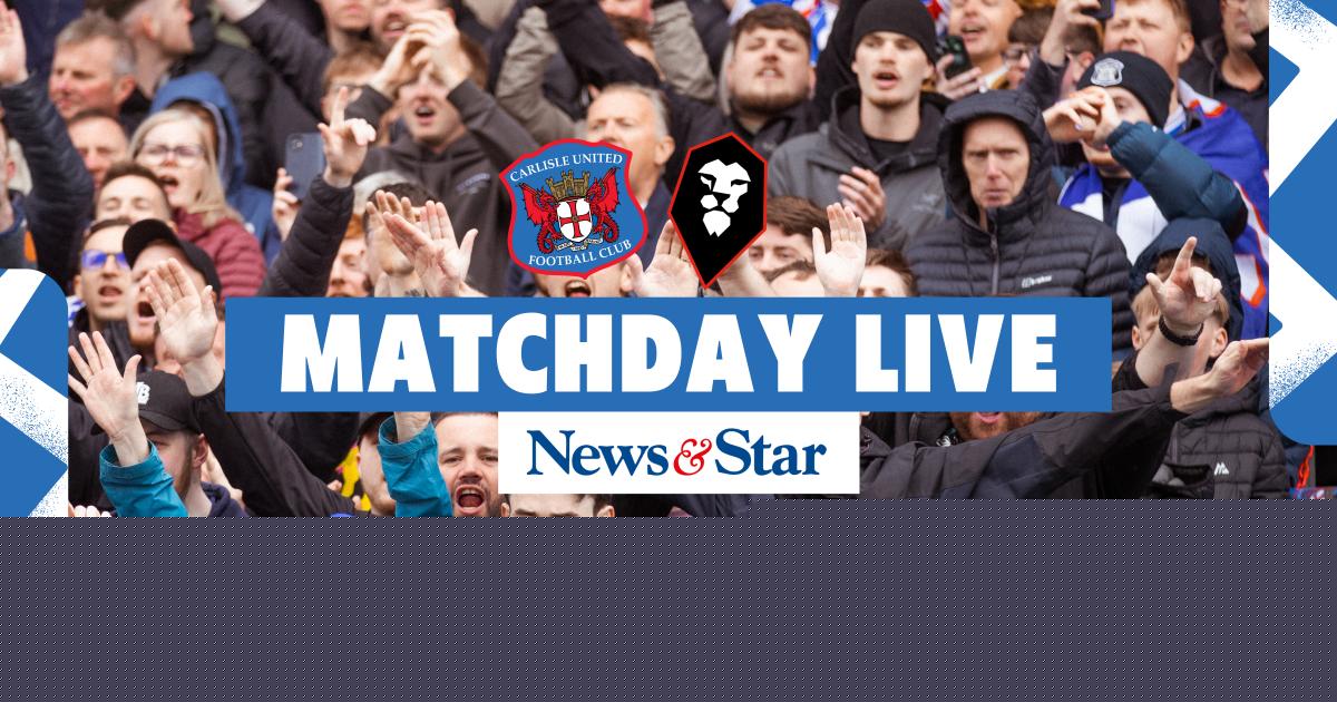 Carlisle United v Salford City - as it happened!
