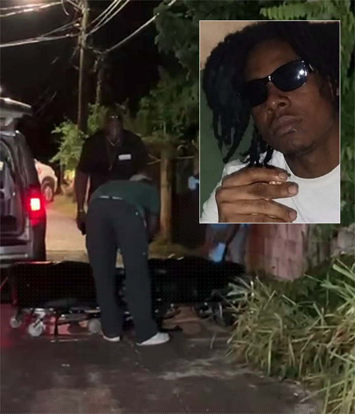 Another man electronically monitored shot dead last evening in Kemp Road Community!