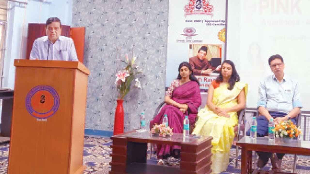 Breast cancer awareness programme at Shadaan College