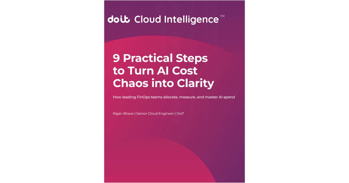 9 Practical Steps to Turn AI Cost Chaos into Clarity
