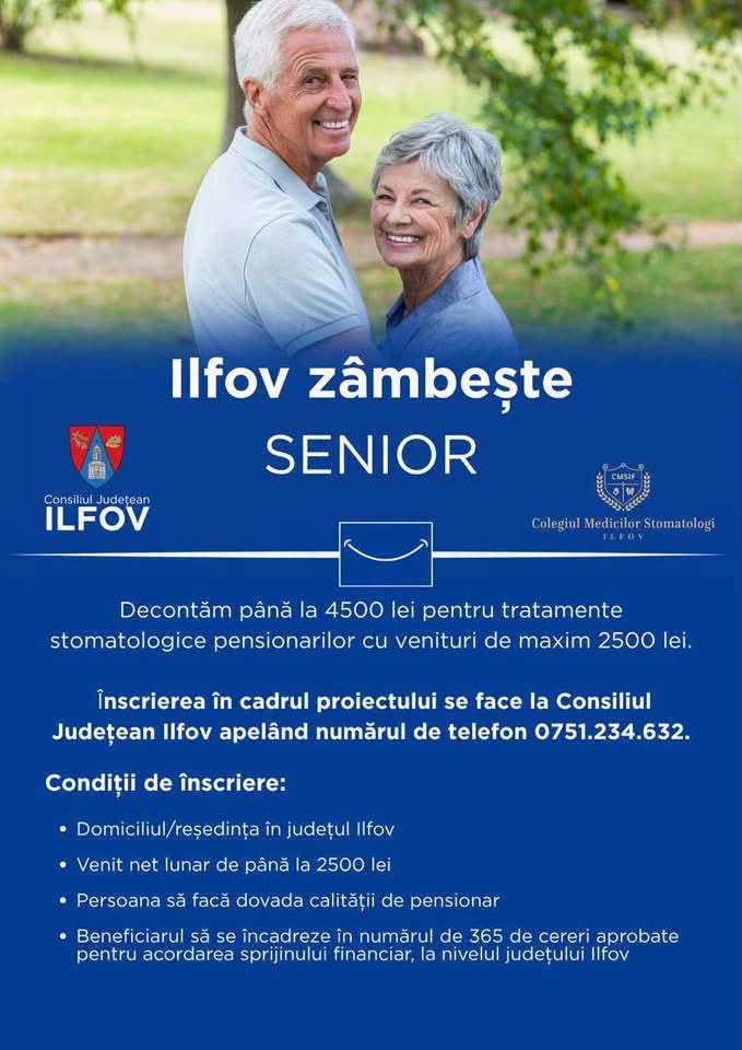 Hubert Thuma: Decontăm până la 4.500 de lei pentru tratamente stomatologice pensionarilor cu venituri de maximum 2.500 de lei