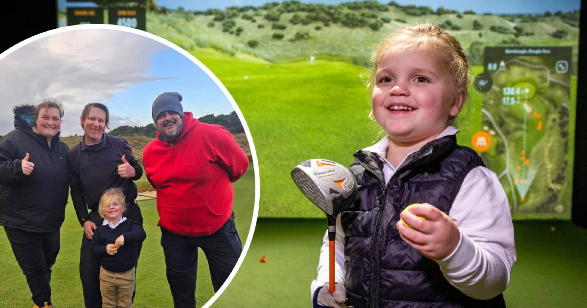 Can Emmett hit a golf ball further than any two-year-old in the world?