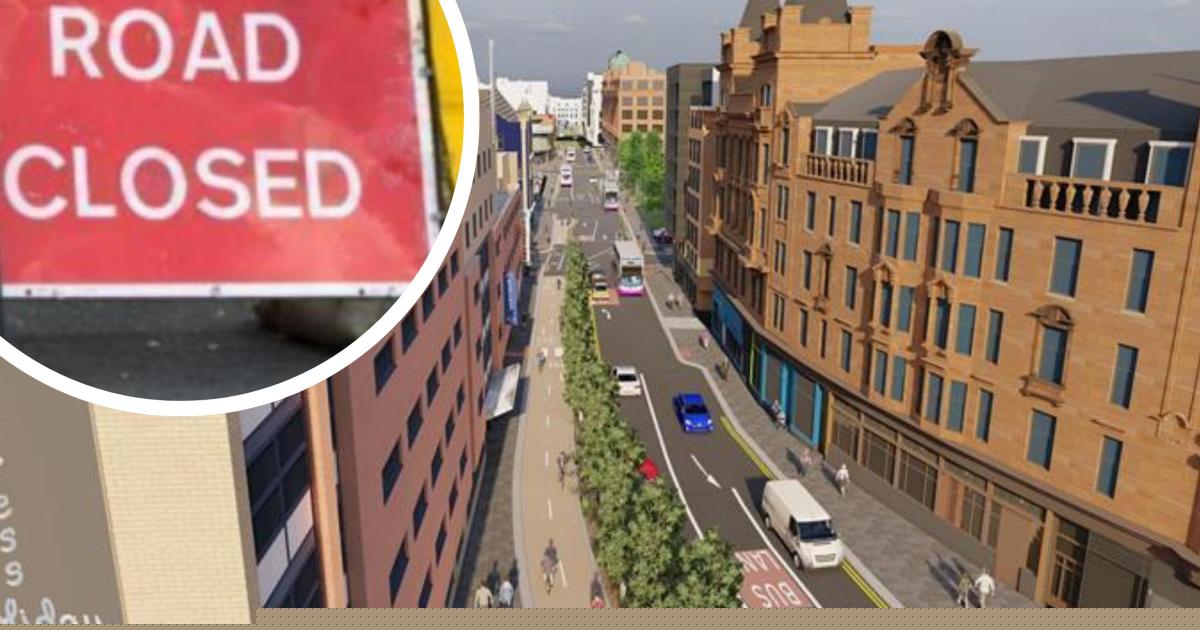 Road closure timeframe revealed as city centre regeneration project begins