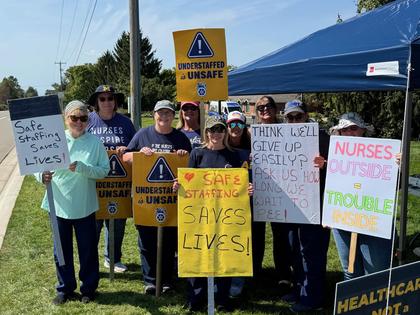 Mid-Michigan Nurses Strike Hits Day 19 With No Deal in Sight
