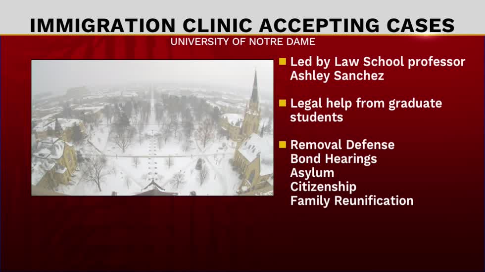 Notre Dame Immigration Clinic accepting new cases