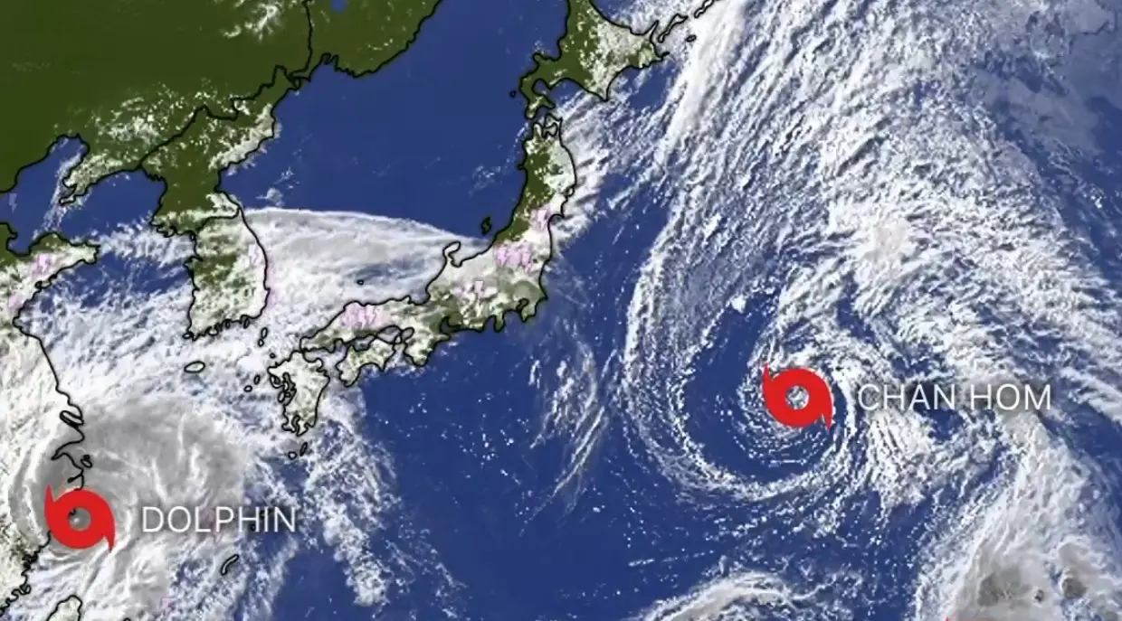 Typhoon Dolphin Set To Make Landfall In Eastern Coast Of China