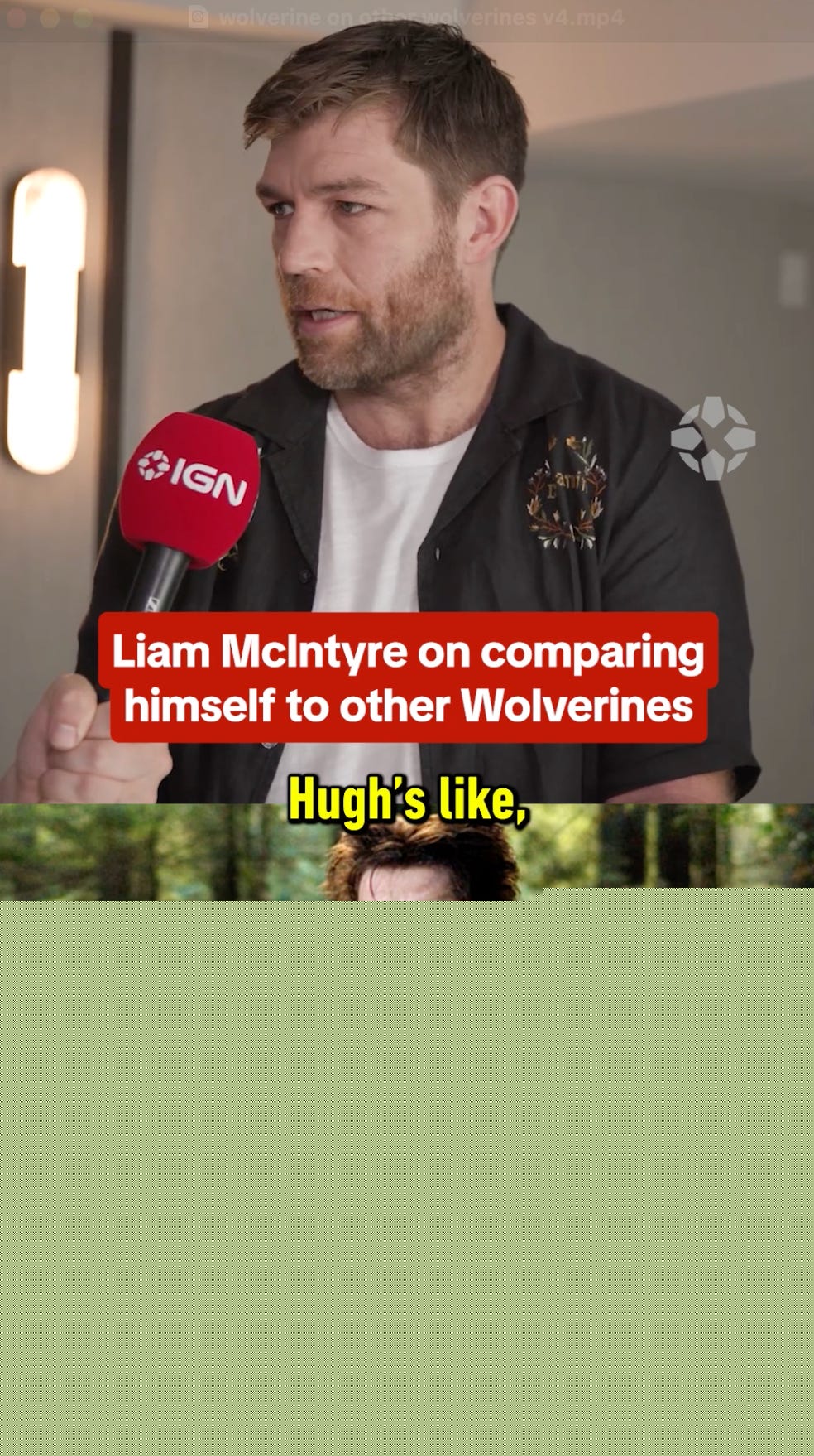 Wolverine Star Liam McIntyre On Comparing Himself to Other Wolverines