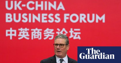 Trump says ‘very dangerous’ for UK to do business with China, after Starmer hails progress in Beijing