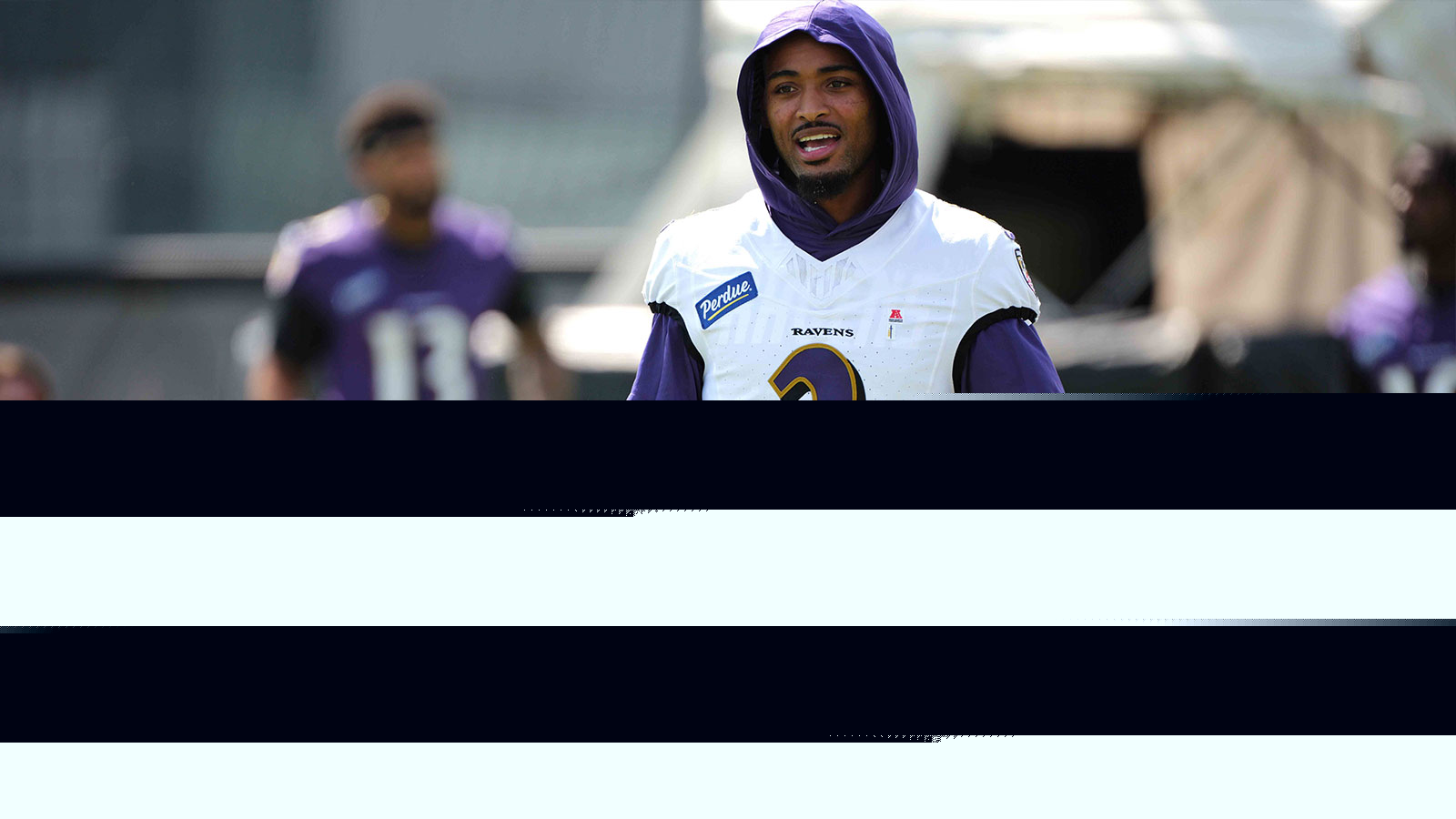 Nate Wiggins suffers frightening injury scare during Ravens practice