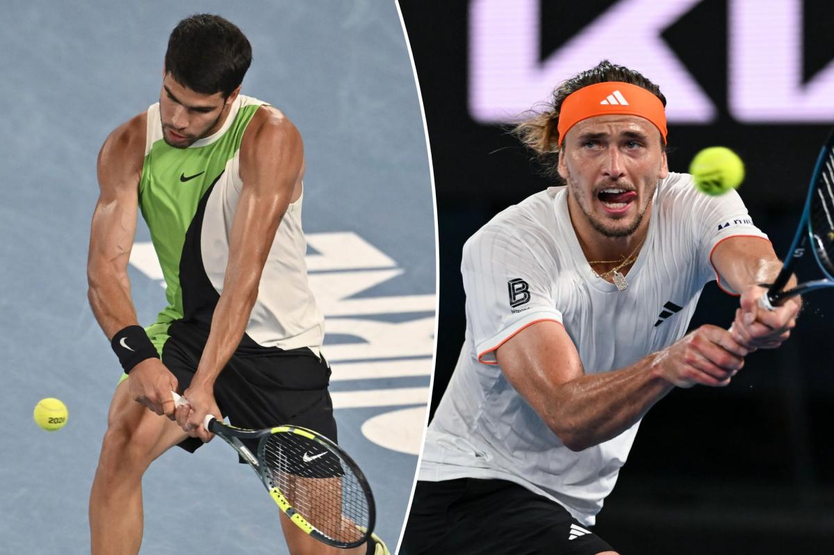 How to watch Alcaraz vs. Zverev in 2026 Australian Open semifinals for free