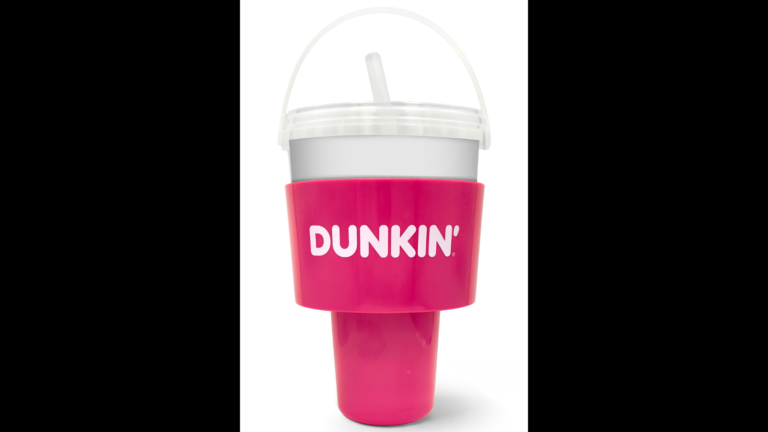 Wondering how to fit that 48-oz. iced coffee in your car? Don’t worry, Dunkin’ has got you