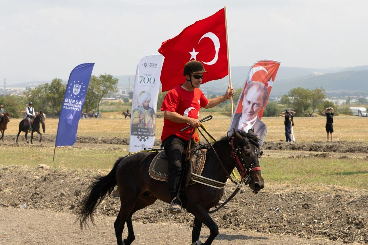 Bursa’da rahvan atları şampiyonluk için koştu