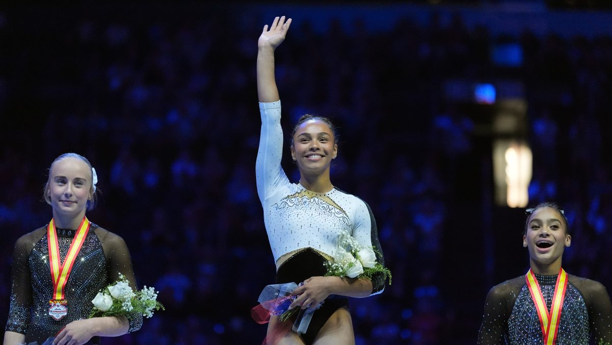 Hezly Rivera rompe hegemonía de Simone Biles con doble título nacional