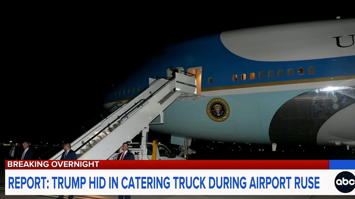 Why Is The Airplane's Catering Truck Farting, Mommy? Because The President Is In It, Dear.
