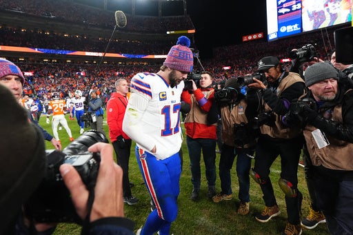 Bills QB Josh Allen still coming to grips with coaching change, playoff loss and foot surgery