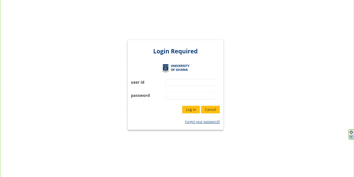 Comment on Sakai Login: Seamlessly accessing Your University of Ghana – Legon, Sakai LMS account by klenam