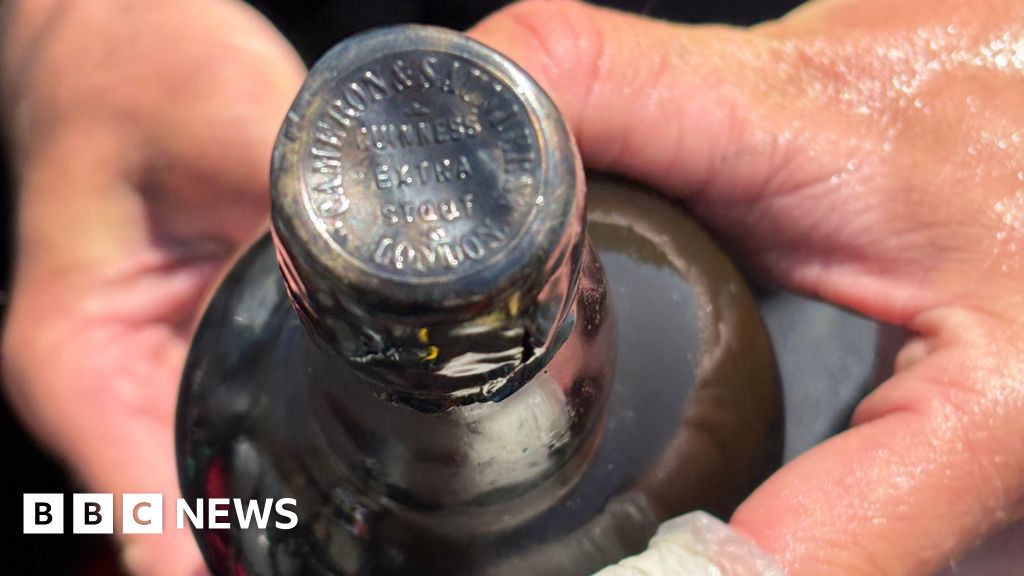 Divers find 162-year-old Guinness in shipwreck off the English coast