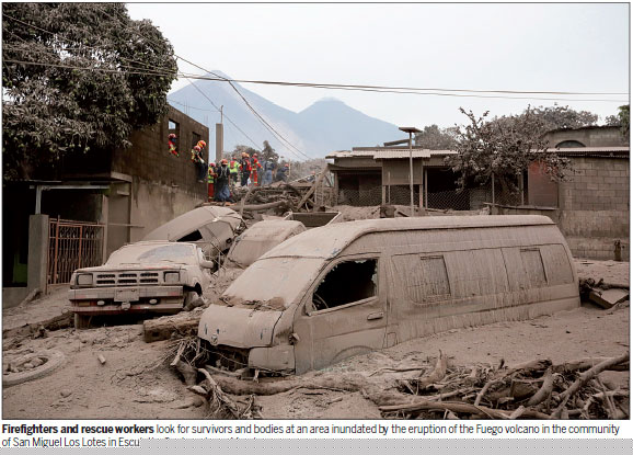Guatemala volcano deaths above 60