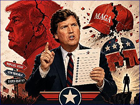 Tucker Carlson se chystá zdědit trumpismus