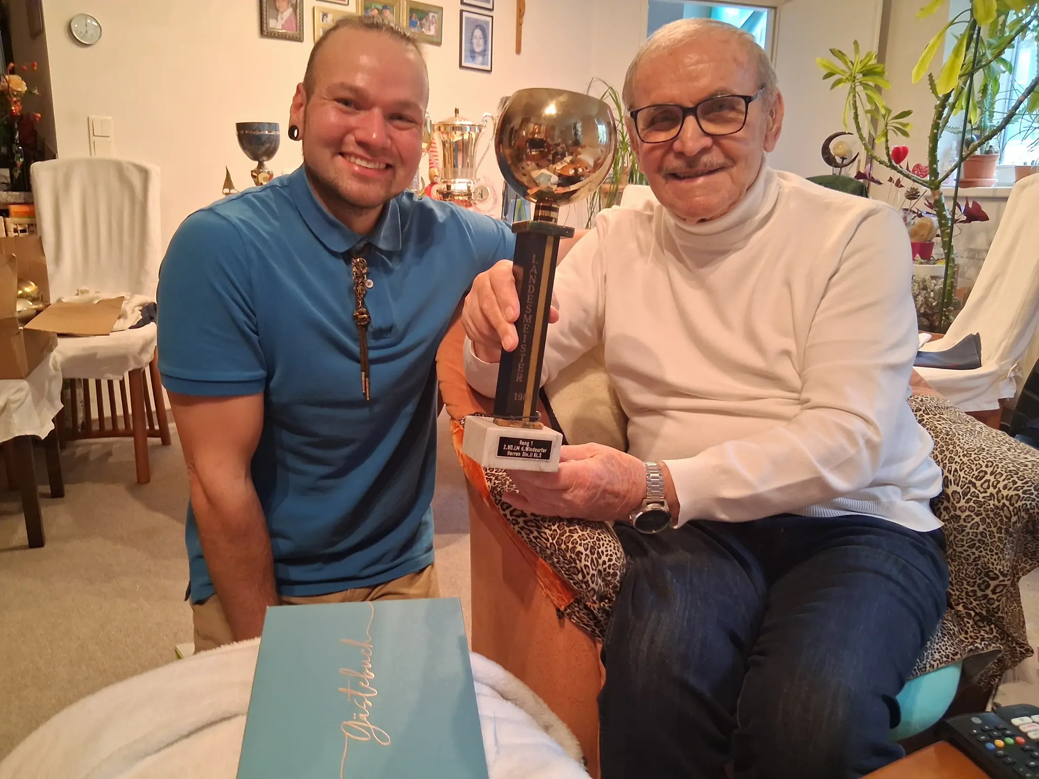 Robin Fraberger besucht sein Idol Johann Gramanitsch