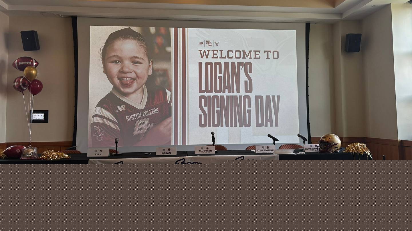 'We're Lucky to Call Them Our Team': Boston College Football Embraces Logan March With Team IMPACT Signing