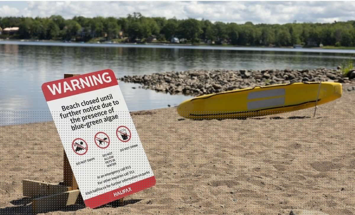 Popular beach in Halifax closed indefinitely after blue-green algae outbreak