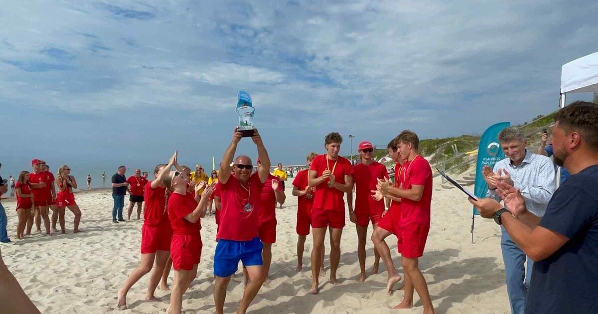 Klaipėdos paplūdimių gelbėtojai – Lietuvos čempionai: Juodkrantėje iškovojo pirmąją vietą