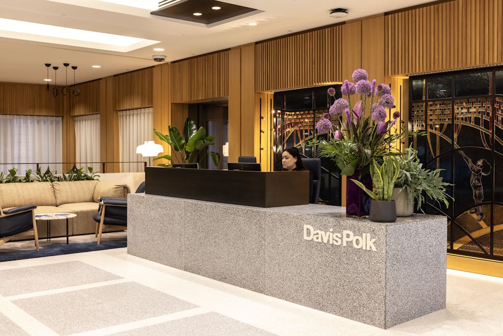 Davis Polk makes space for 50 more lawyers after City HQ upgrade
