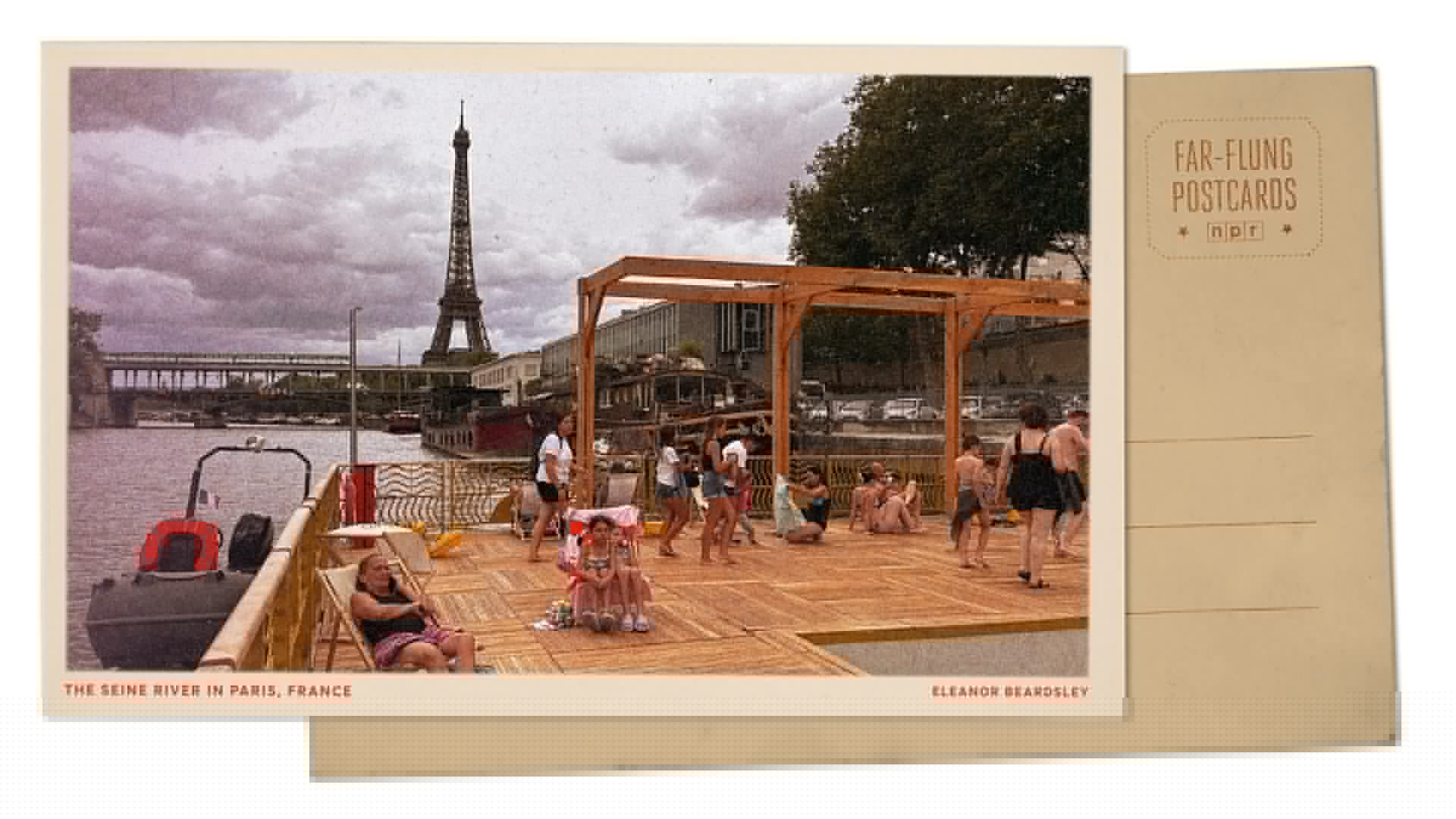 Greetings from Paris, where you can swim in the Seine for the first time in a century