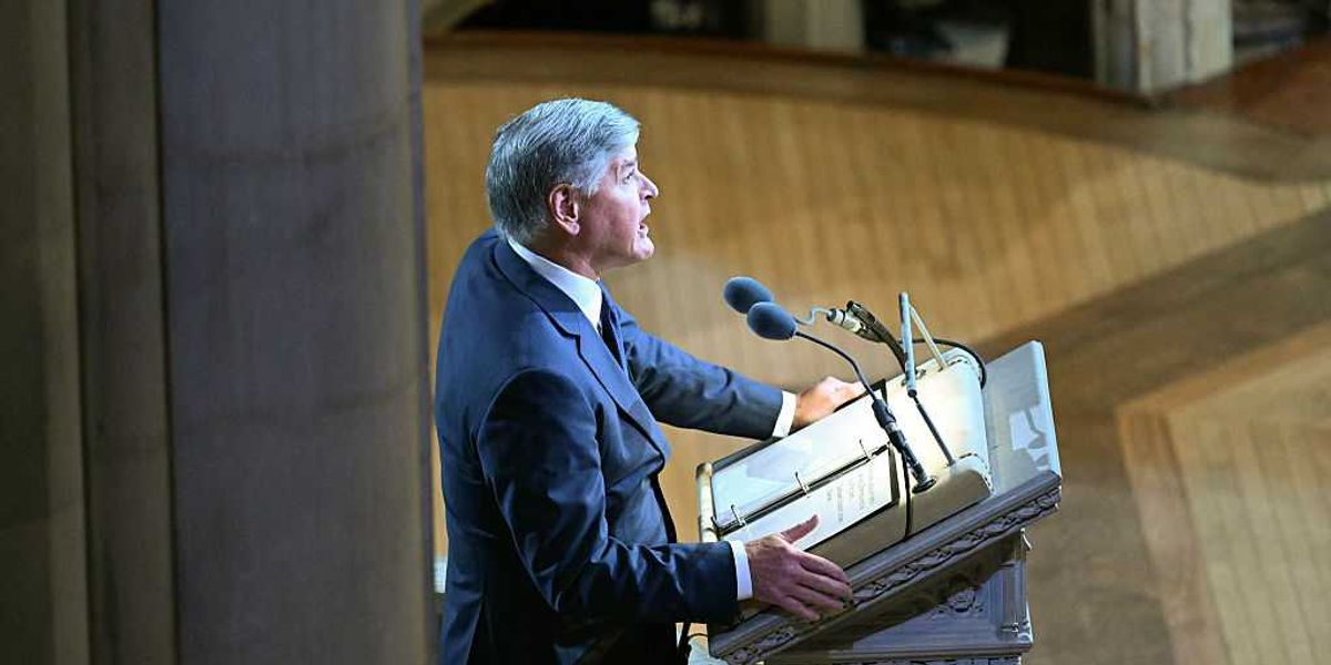 Sean Hannity accused of disrespect after heaping praise on Trump in Lindsey Graham eulogy