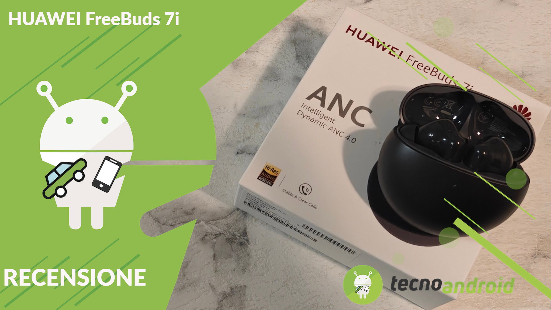 Recensione Huawei FreeBuds 7i: audio spaziale a un prezzo competitivo