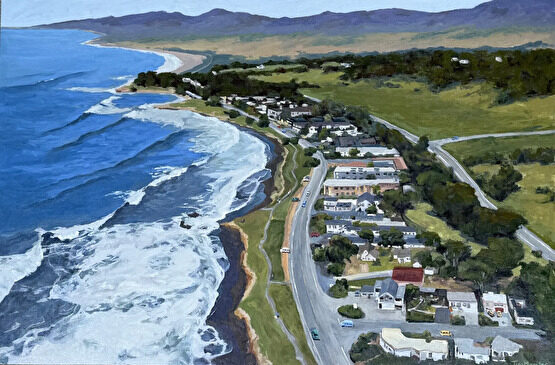 Local artist brings aerial landscapes to Cambria gallery