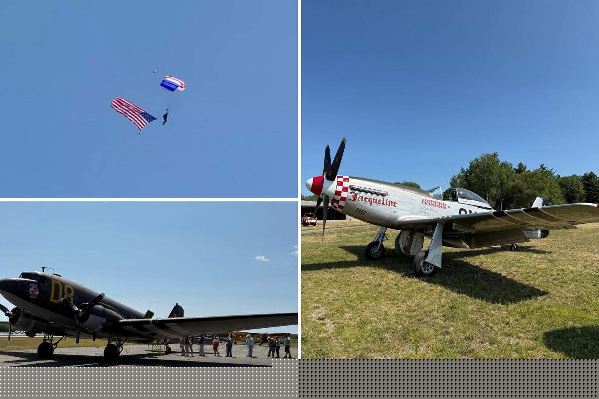 Owl's Head, Maine Airshow Brings Thrilling Aerobatics &  Warbirds
