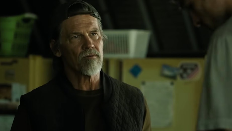 The Dog Stars clip sees Jacob Elordi and Josh Brolin discussing their place in the world