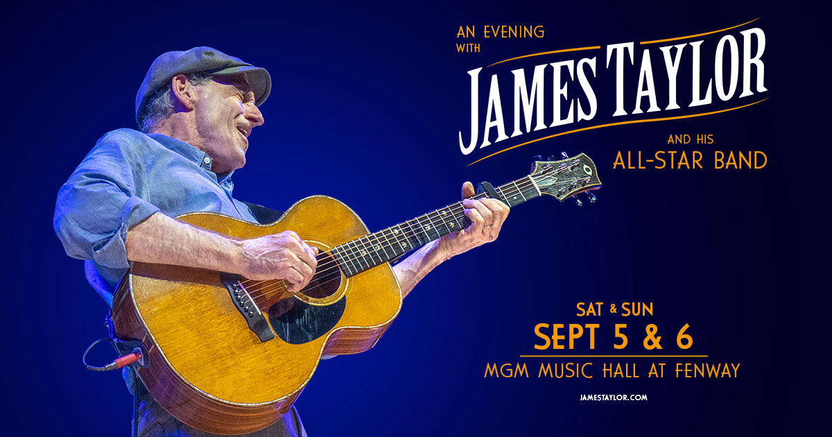James Taylor at MGM Music Hall Fenway