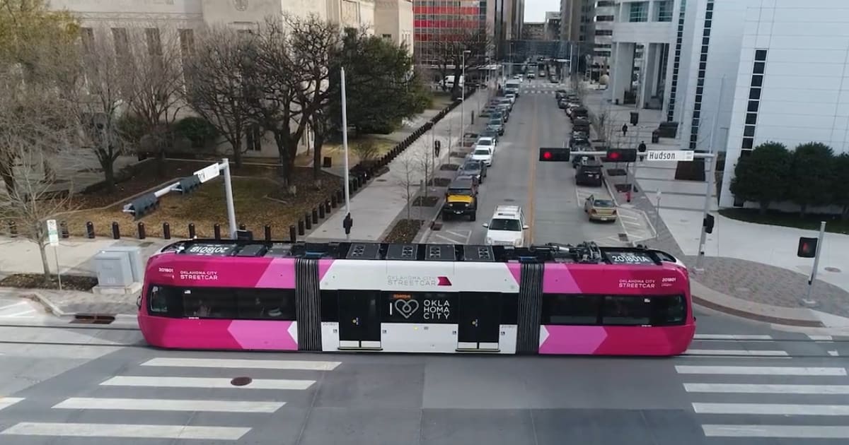 OKC Streetcar Makes Zero-Fare Service Permanent