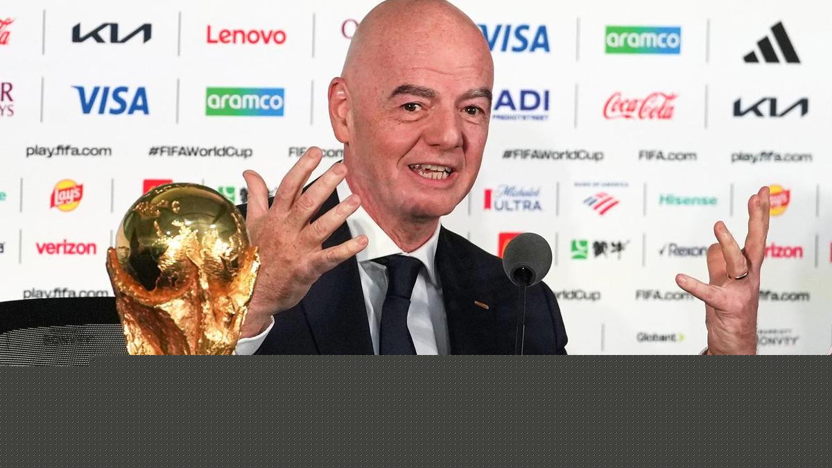 European leagues, great pile pressure on FIFA president