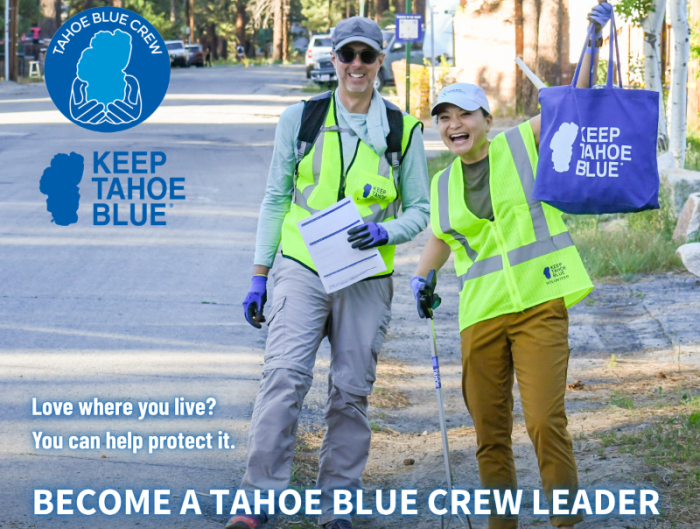 Keep Tahoe Blue holding September Tahoe Blue Crew Training