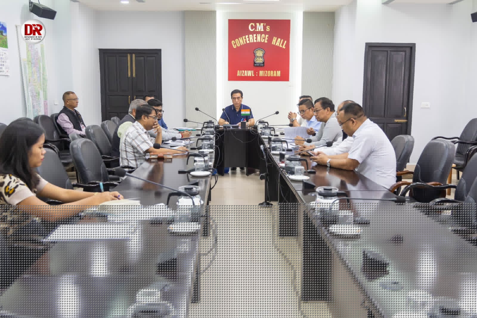 Mizoram CM Lalduhoma Holds Review Meeting On NHIDCL Projects