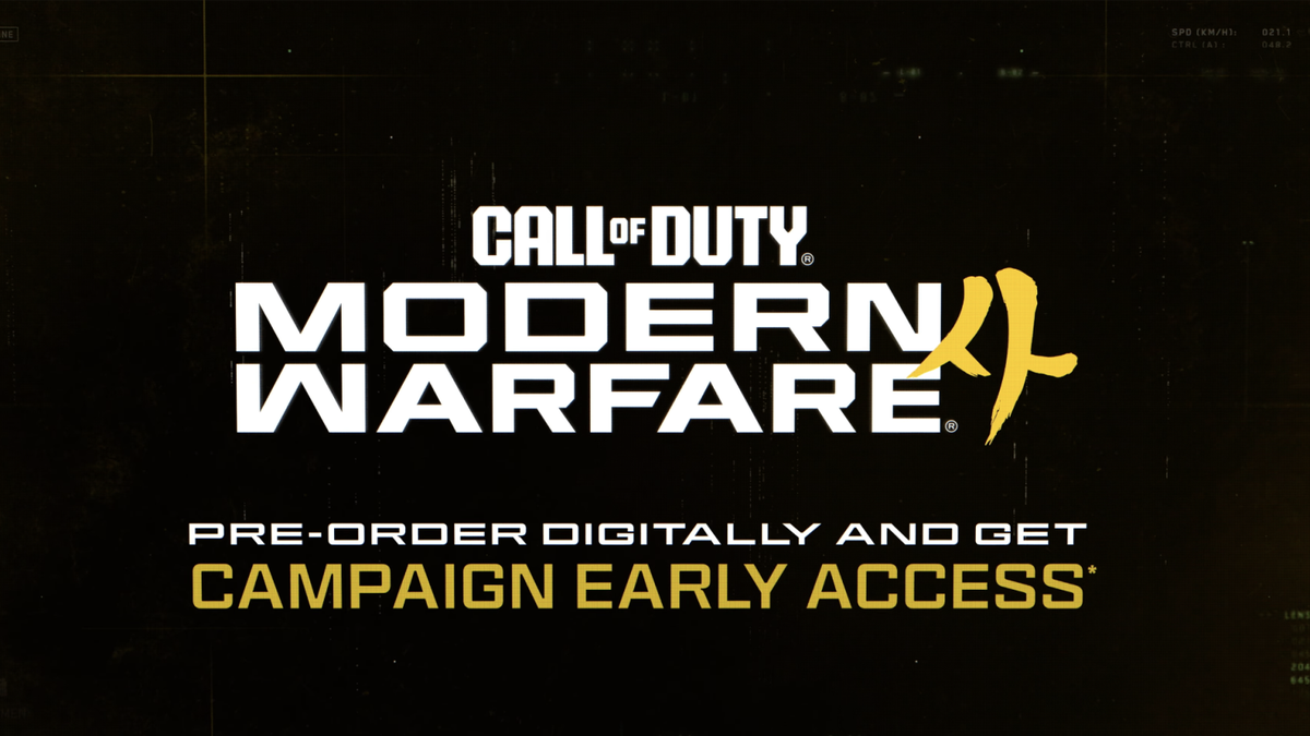 『CoD: MW4』キャンペーン映像公開、デジタル版予約で1週間の早期アクセスが可能に