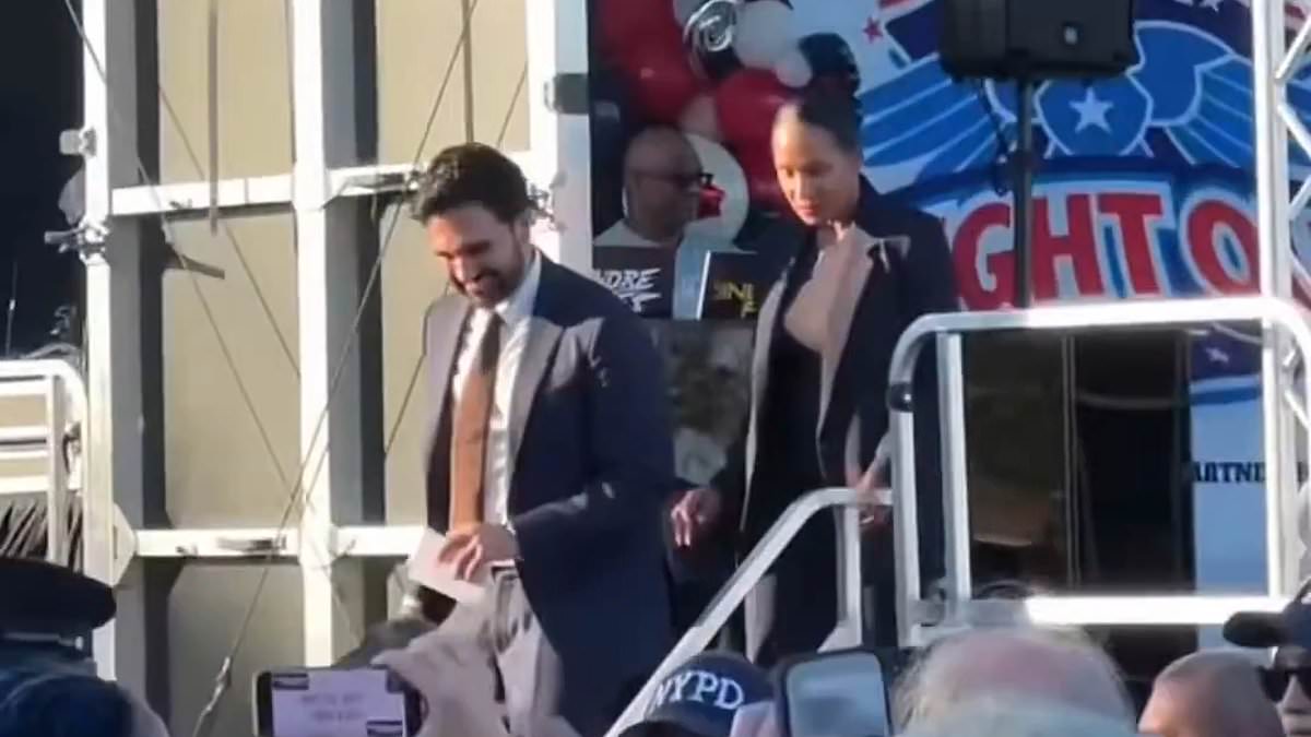 Mamdani booed off stage at NYC event honoring police as protester suffers cardiac arrest attempting to question him
