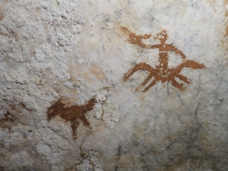 Oldest known rock art in the world found in Indonesian cave