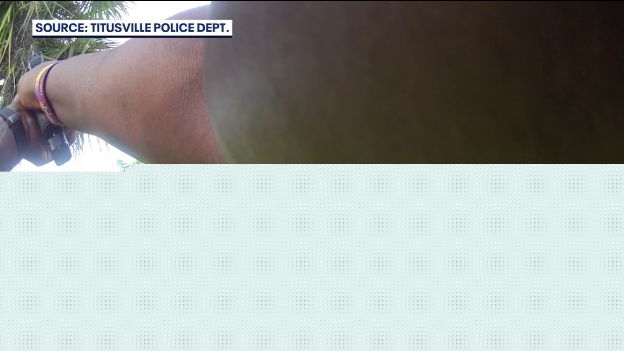 Body camera video shows final standoff with Titusville murder suspect